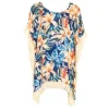 Milano Strandkjole, Blue Blomst