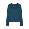 Mix & Match Bluse, Smoky Blue