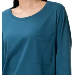 Mix & Match Bluse, Smoky Blue