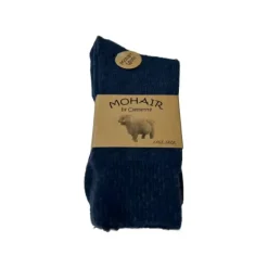 Mohair Strømpe, Mørkeblå