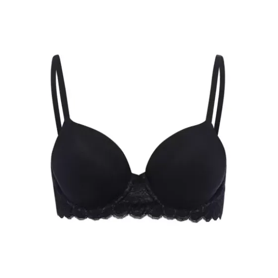 MOMENTS T-SHIRT BRA 0019 BLACK