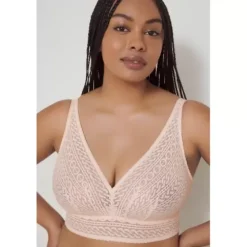 Montara Wireless Bra, Crystal Pink