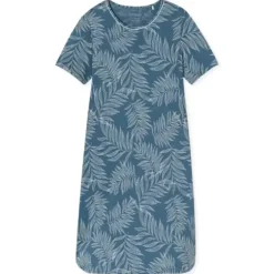 Natkjole Kort Ærme, Atlantic Blue