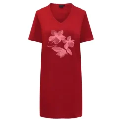 Natkjole Kort Ærme, Beet Red
