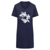 Natkjole Kort Ærme. Navy Blue