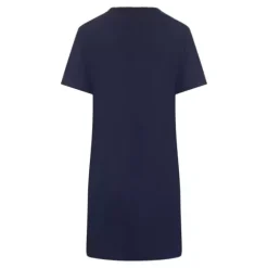 Natkjole Kort Ærme. Navy Blue