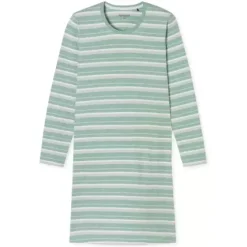 Natkjole Lang Ærme, Green Melange
