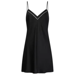 Nightshade Silke Natkjole, Sort
