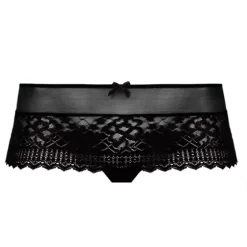 Noir Melody Shorty Hipster, Black