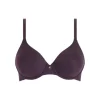 Norah Chic T-Shirt Bra, Aubergine