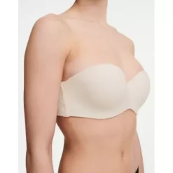 Norah Stropløs T-Shirt Bra, Talc