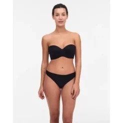 Norah Stropløs T-Shirt Bra, Sort