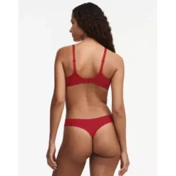 Orchids Push-Up Bra, Passion Red
