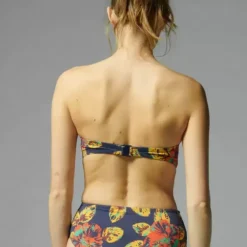 Padded Bandeau, Bikini Top, Origin Blue