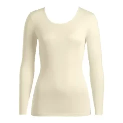 Pure Silk Bluse, Pale Cream