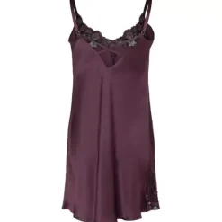 Pure Silk Slip De Luxe, Italian Plum