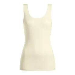 Pure Silk Top, Pale Cream