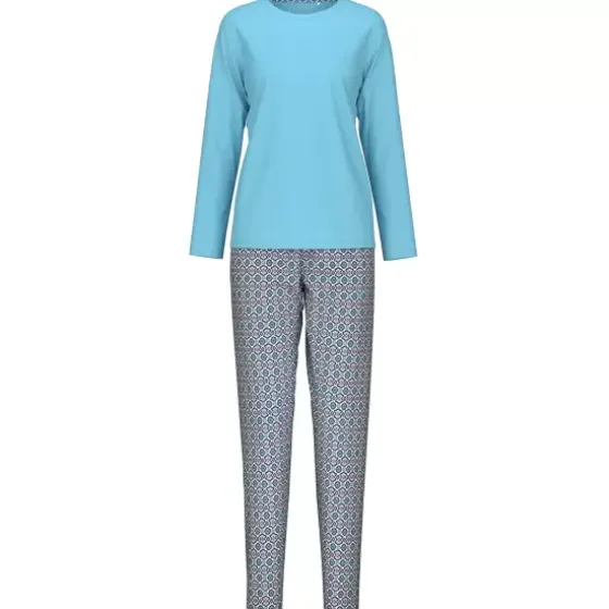 Pyjamas Lang Ærme, Blue Topaz