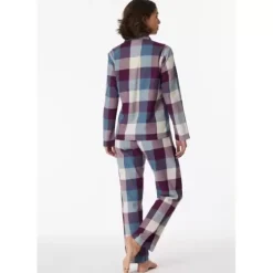 Pyjamas Lang Ærme, Dark Multicolor
