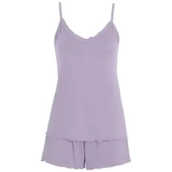 Pyjamas Med Shorts, Lavender