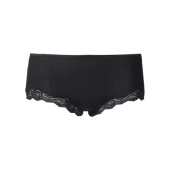 Richesse Lace Panty, Uld/Silke Sort