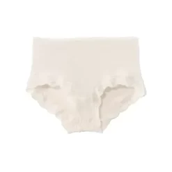 Richesse Lace Panty, Uld/Silke Råhvid