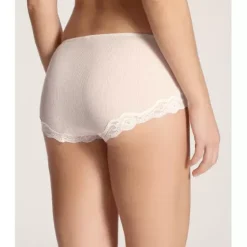 Richesse Lace Panty, Uld/Silke Råhvid