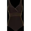 Samos Badedragt, Black/Gold