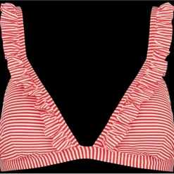 Santorini Bikini Top, Summer Red