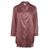 Satin Nightshirt, Orchid