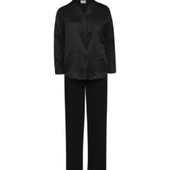 Satin Pyjamas, Black