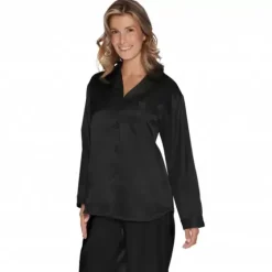 Satin Pyjamas, Black
