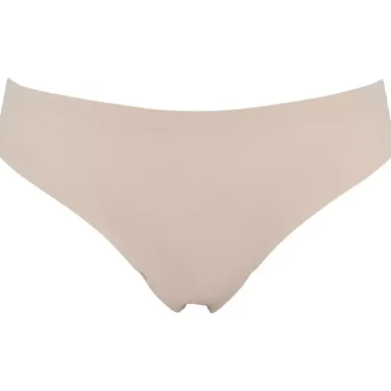 Seamless Lace String 3-pak, Dusty Rose