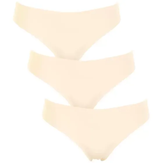 Seamless String 3-Pack, Nude