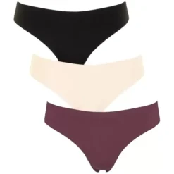 Seamless String 3-pak, Multi Farve