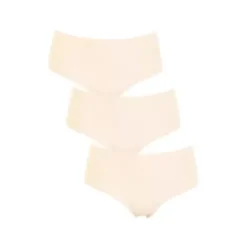 Seamless Tai 3-pak, Nude