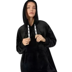 Signature Hooded Lounger, Black