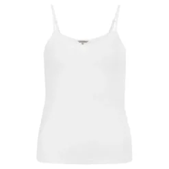 Silke Top Med Blonde, Off White