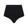 Smooth Comfort Shape Højtaljet String, Sort