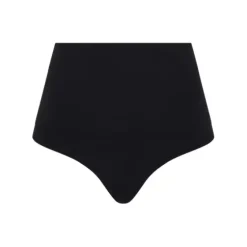 Smooth Comfort Shape Højtaljet String, Sort