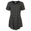Soft Bamboo Bigshirt, Black/Army