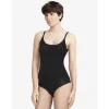 Soft Stretch Bodystocking, Sort