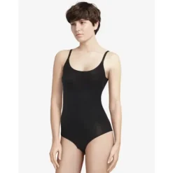 Soft Stretch Bodystocking, Sort