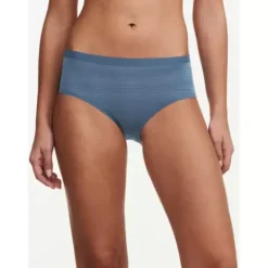Soft Stretch Hipster Stribet, Jeans Blue