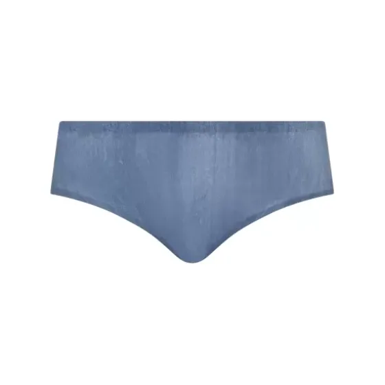 Soft Stretch Hipster, XS-XL. Blue Denim Print