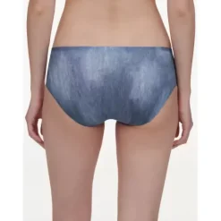 Soft Stretch Hipster, XS-XL. Blue Denim Print