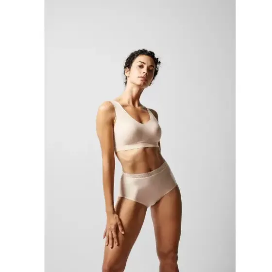 Soft Stretch Maxi Med Blonde, Golden Beige