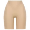 Soft Stretch, Mid-Thigh Shorts, XS-XL, Nude