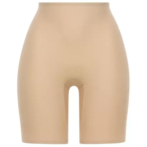 Soft Stretch, Mid-Thigh Shorts, XS-XL, Nude