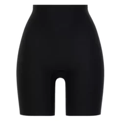 Soft Stretch Shorts Med Langt Ben, Black